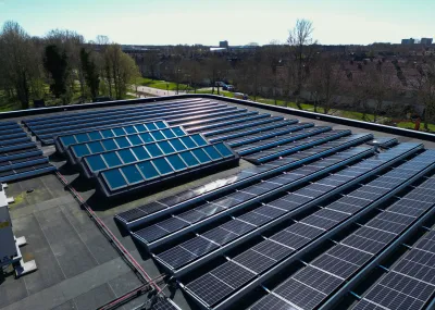 SDE subsidie - zakelijke zonnepanelen plat dak